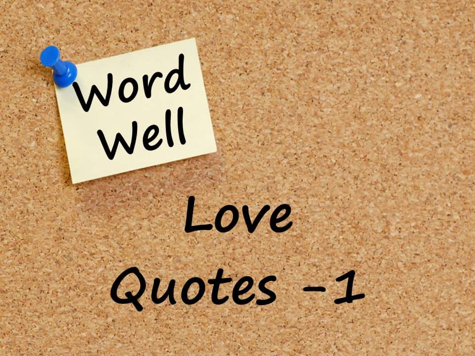 love quotes word well image